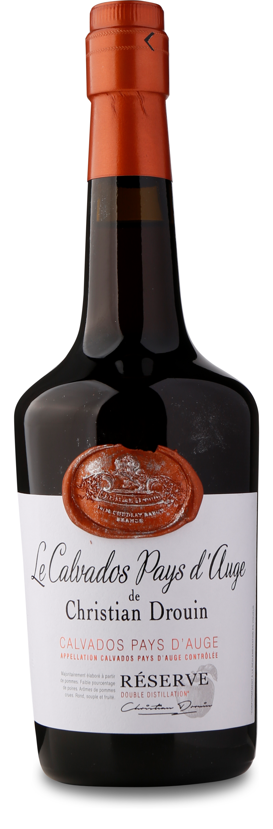 Drouin Calvados Reserve 40%, Pays d´Auge, 70 cl, Christian Drouin